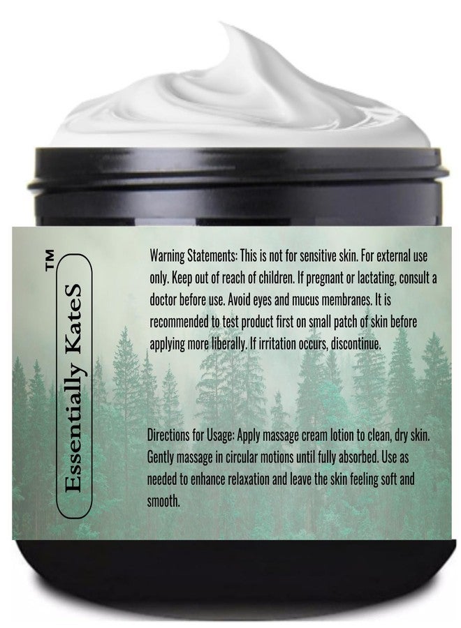 Essentially KateS Magnesium 31% Cream Lotion 4 Fl Oz - Infused with Ceramides 1, 3, 6II and Hyaluronic Acid - Soothing, Relaxing, Hydrating, and Even Skin Tone - Helps Relax Sore Muscles and Stiffness - Image 3