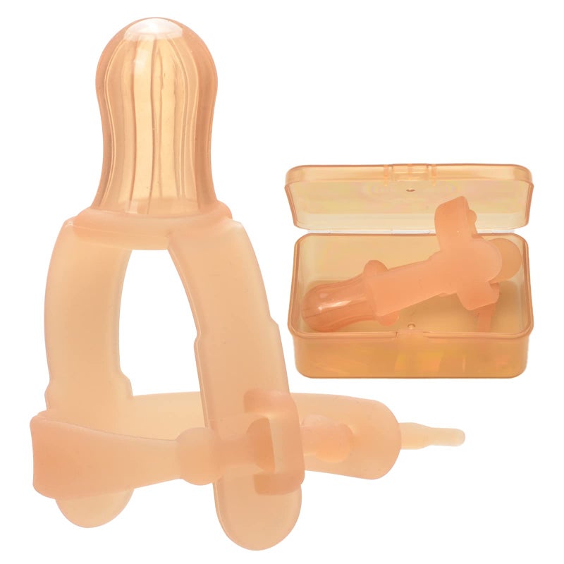 Elfzone Thumb Sucking Stop for Kids - 15 Months Baby - Adjustable Thumb Guard for Thumb Sucking Silicone Thumb Sucking Treatment Kit,Suitable for 0.5-0.7"Thumbs and 1.6-1.95" Wide Wrist - Image 1
