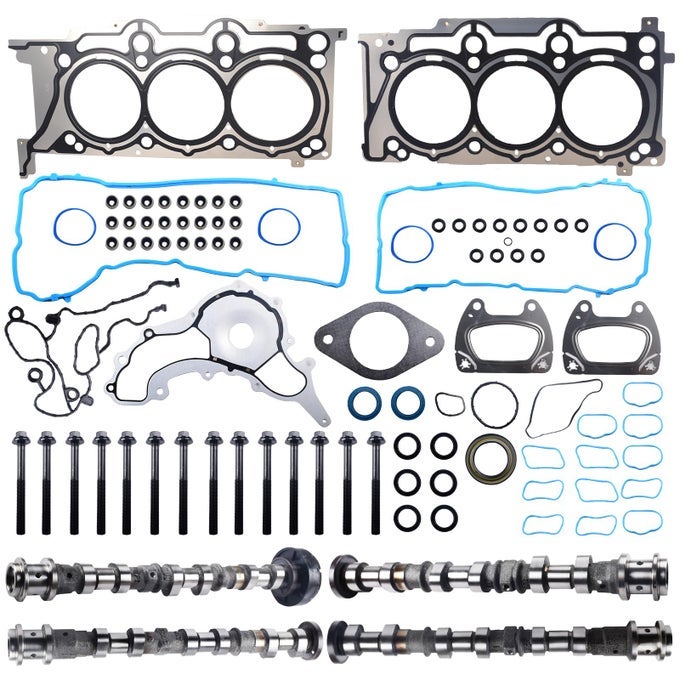 36 Camshaft with Head Gasket kit for Jeep Grand CherokeeWrangler for Dodge ChargerDurangoChallenger for Ram 1500 for Chrysler 200300 20112016 36L V6 Pentastar