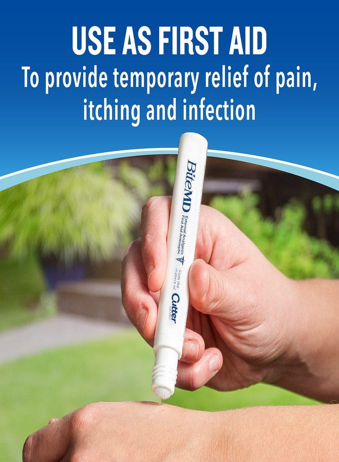 Cutter BiteMD Insect Bite Relief Stick, Analgesic And Antiseptic 0.5 Fl Oz (Pack of 1) - Image 5