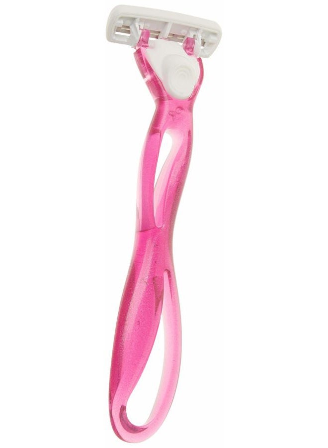 Bic Click 3 Soleil Women's Disposable Razors, 3 Blades With a Moisture Strip For a Smoother Shave, 12 Piece Razor Set - Image 4