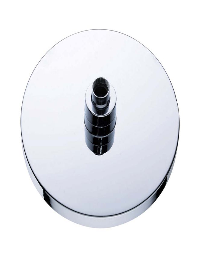 رأس دش مطري LED دائري 8 بوصة، رأس دش متغير الألوان RGB مع مستشعر درجة الحرارة للحمام - Image 3