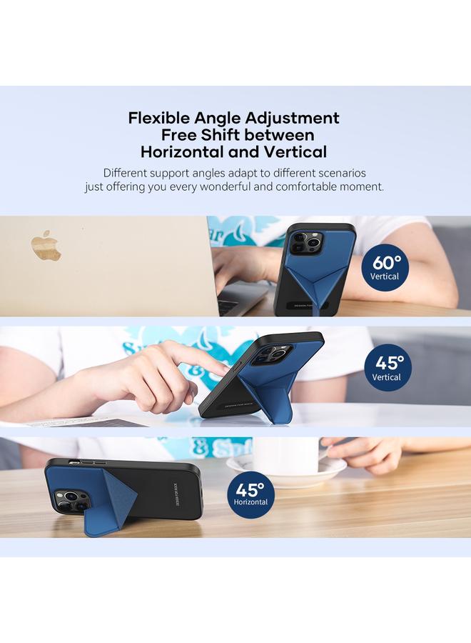 روك جراب لهاتف iPhone 13 Pro Max Element Plus مصنوع من مادة TPU + PC وغطاء حماية مقاوم للصدمات مع حامل قابل للطي - Image 5