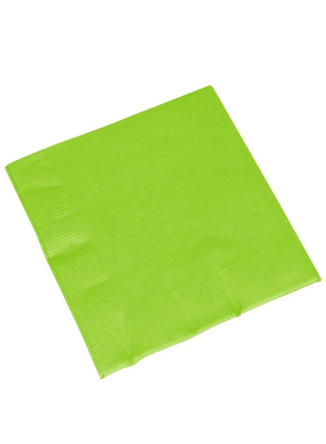 Amscan 3-Ply Dinner Napkins Party Supplies, Standard, Green - Image 3