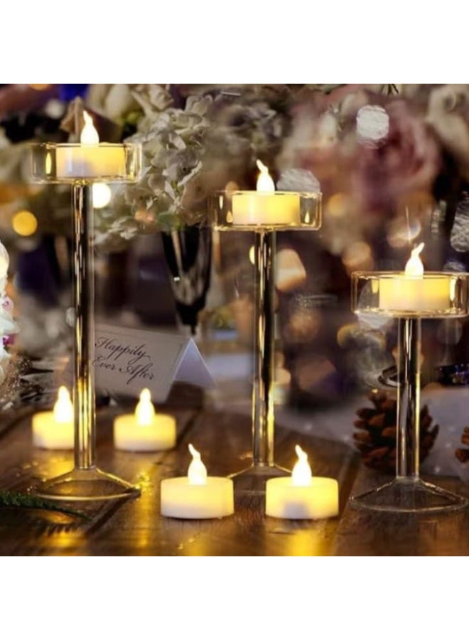 عبوة من 24 شمعة بدون لهب - Image 2