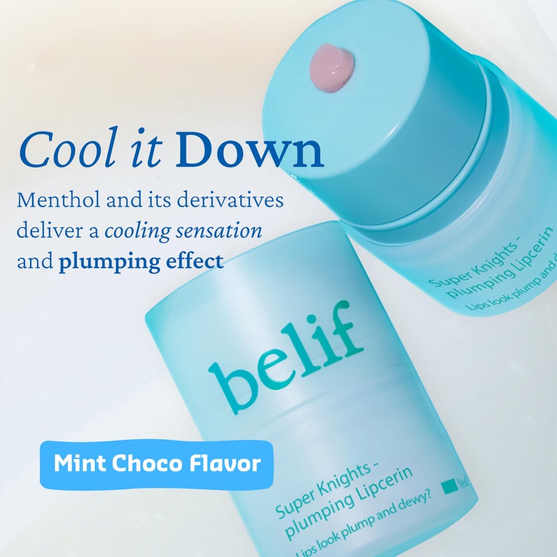 belif Super Knights Lipcerin - Plumping Lip Butter Balm with Hyaluronic Acid & Vitamin C | Hydrating Korean Lip Care for Teens & Women | Smooths Texture & Strengthens Barrier | Ideal Gift - Image 4