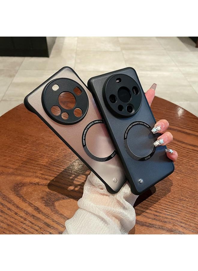 Green Tiger - Case For Huawei Mate 60 Pro+ Edgeless Magsafe Magnetic Frosted Transparent PC Phone Case - Image 1