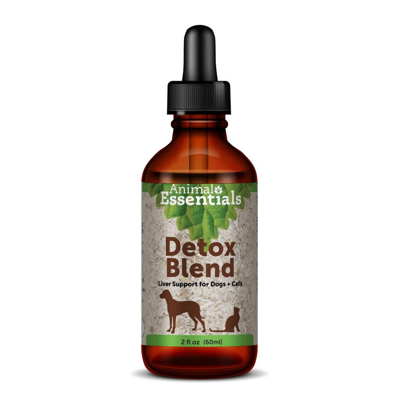 Animal Essentials Detox Blend - Liver Support for Dogs & Cats, Herbal Liver Supplement, Veterinarian Recommended Animal Wellness Tonics - 2 Fl Oz - Image 1