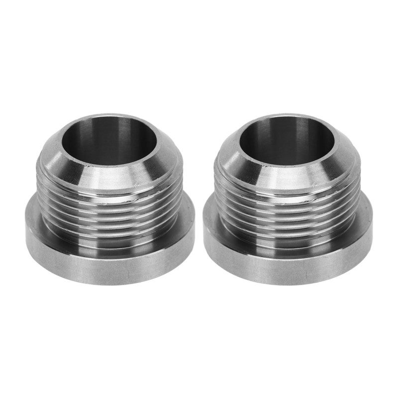 Male Weld On Bung 16AN Stainless Steel High Temperature & Corrosion Resistant Weldable Fitting - Durable Reliable Automotive Welding Fitting for Custom Radiators Fuel Lines Turbo Systems - Image 1