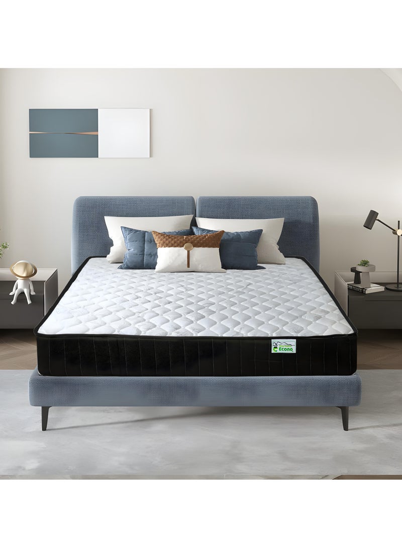 ECONO King Size Medical Mattress Orthopedic Medical Mattress for Spine Support Breathable Double Bed Mattress for Pressure Relief Durable & Hypoallergenic Ultimate Comfort Sleep (180×200×15cm) - Image 1