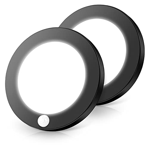 Brightever 2Pack Motion Sensor LED Ceiling Lights 15W100W Equivalent 1200LM 3 Colors in 13000K4000K5000K 75inch Black Flush Mount Lighting Fixture for Closet Room Hallways Laundry Room NonDimmable