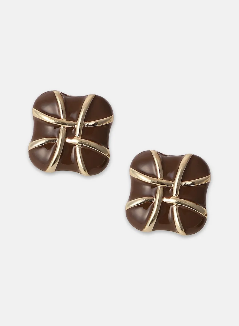 SOHI Baroness Artificial Stud Earring Jewellery