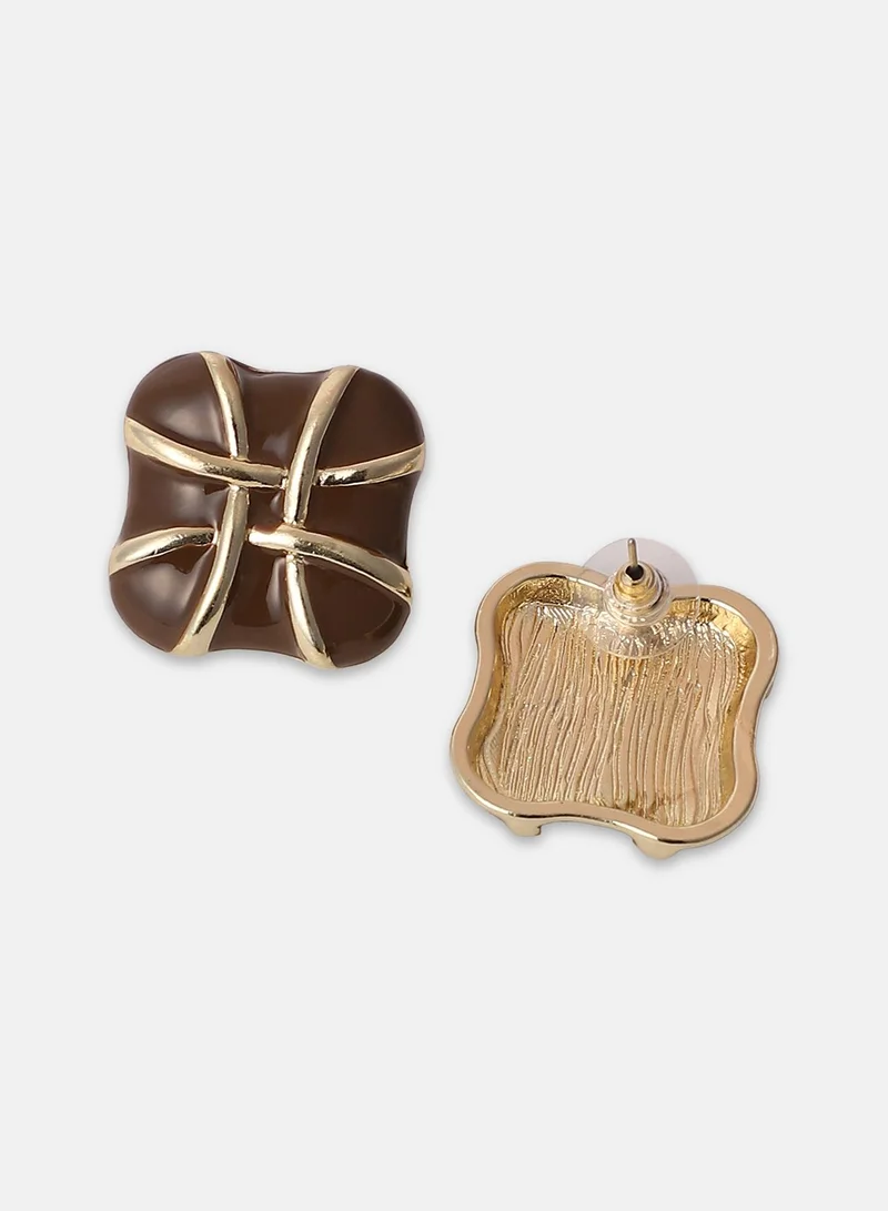 SOHI Baroness Artificial Stud Earring Jewellery