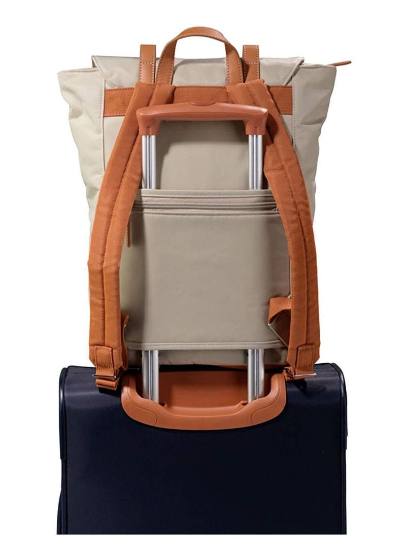 Jump Cassis Riviera Soft Backpack For 13 inch Laptop Beige  - Image 5