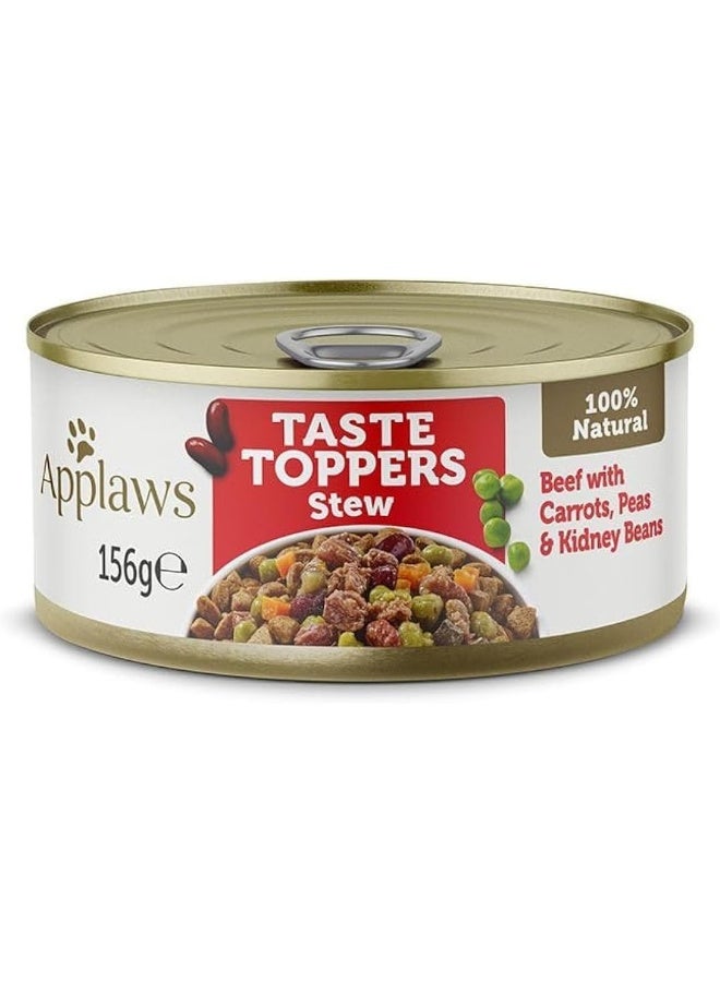 Applaws Topper in Stew Beef with Veg Dog Tin - Image 1