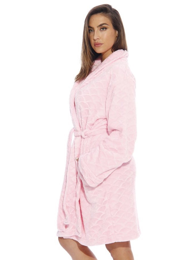 Just Love Solid Kimono Robes for Women, Light Pink, L - Image 2