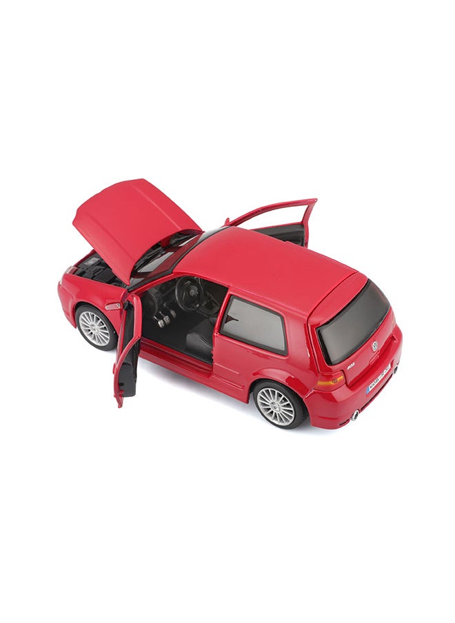 Maisto - 1:24 Special Edition Volkswagen Golf R32 Red Officially Licensed Scaled Replicas of Collectible Diecast Metal Models with Exquisite Interior and Exterior Detailing for All Age. - Image 1
