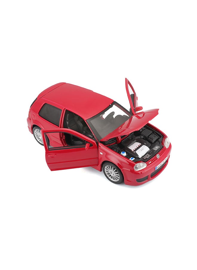 Maisto - 1:24 Special Edition Volkswagen Golf R32 Red Officially Licensed Scaled Replicas of Collectible Diecast Metal Models with Exquisite Interior and Exterior Detailing for All Age. - Image 1