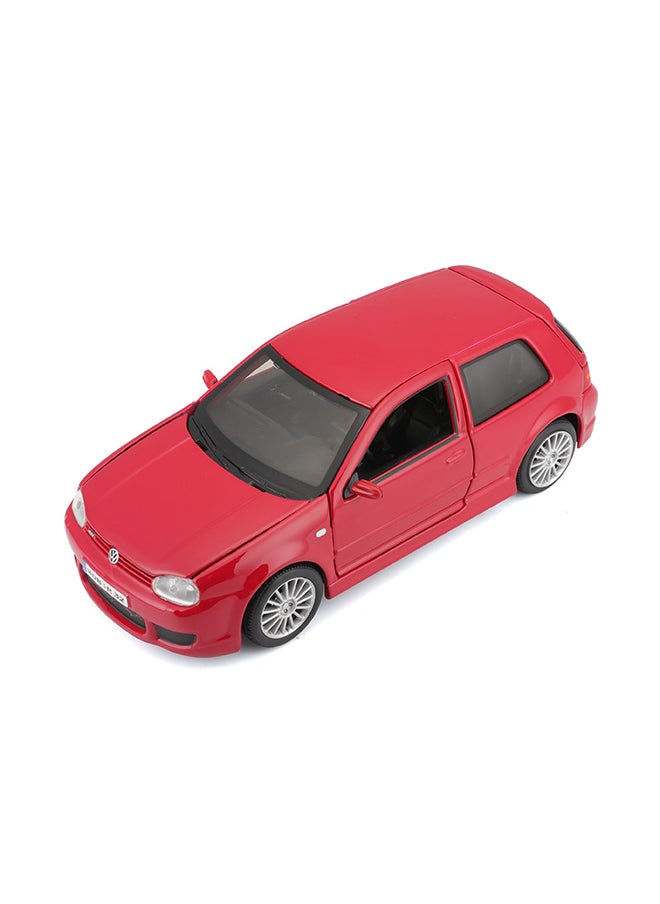 Maisto - 1:24 Special Edition Volkswagen Golf R32 Red Officially Licensed Scaled Replicas of Collectible Diecast Metal Models with Exquisite Interior and Exterior Detailing for All Age. - Image 1