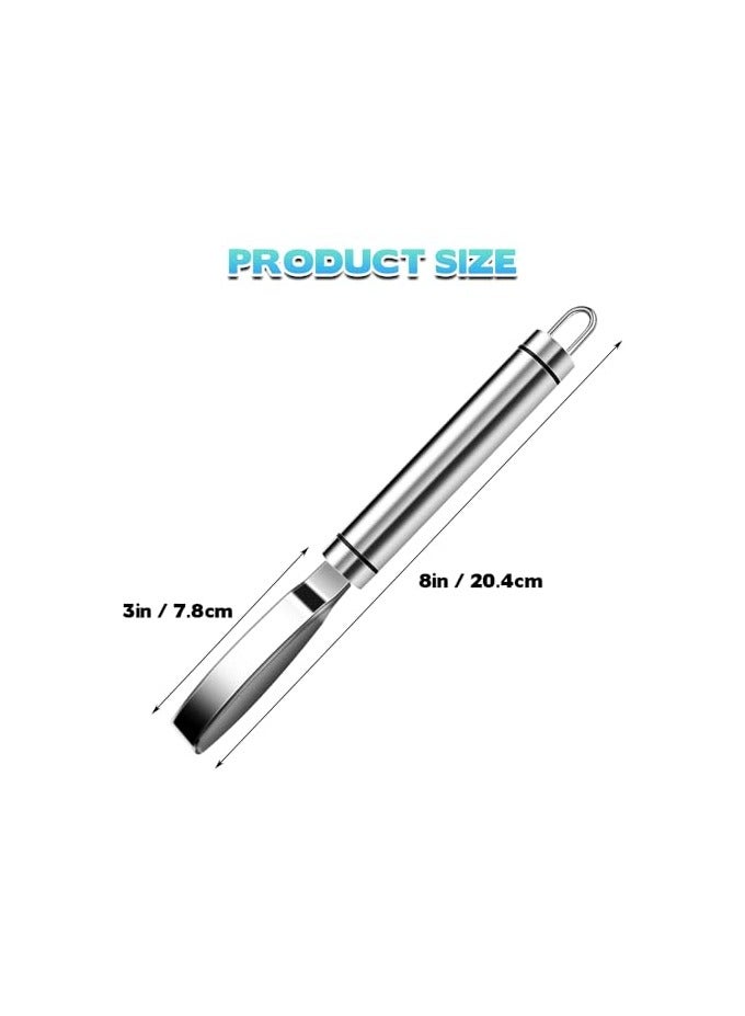 erorex Mango Corer, Stainless Steel Mango Cutter, Mango Slicer Fruit Corer Kitchen Gadget Tools for Mango, Pineapple Fruit Pitting - Image 4