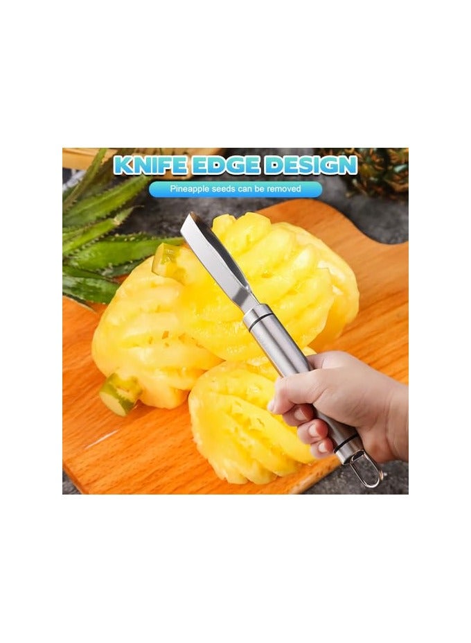 erorex Mango Corer, Stainless Steel Mango Cutter, Mango Slicer Fruit Corer Kitchen Gadget Tools for Mango, Pineapple Fruit Pitting - Image 3