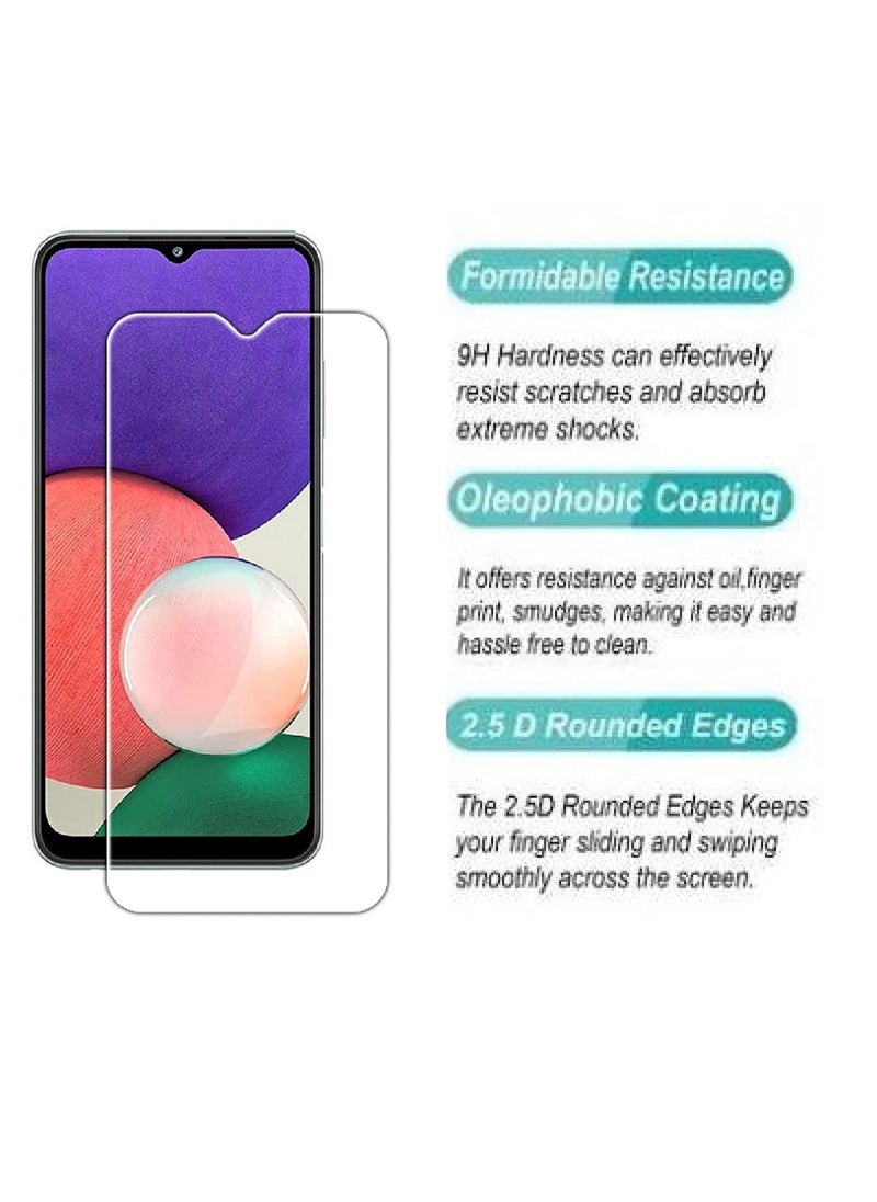 Waldic - Tempered Glass Screen Protector For Samsung Galaxy A13 Transparent - Image 1