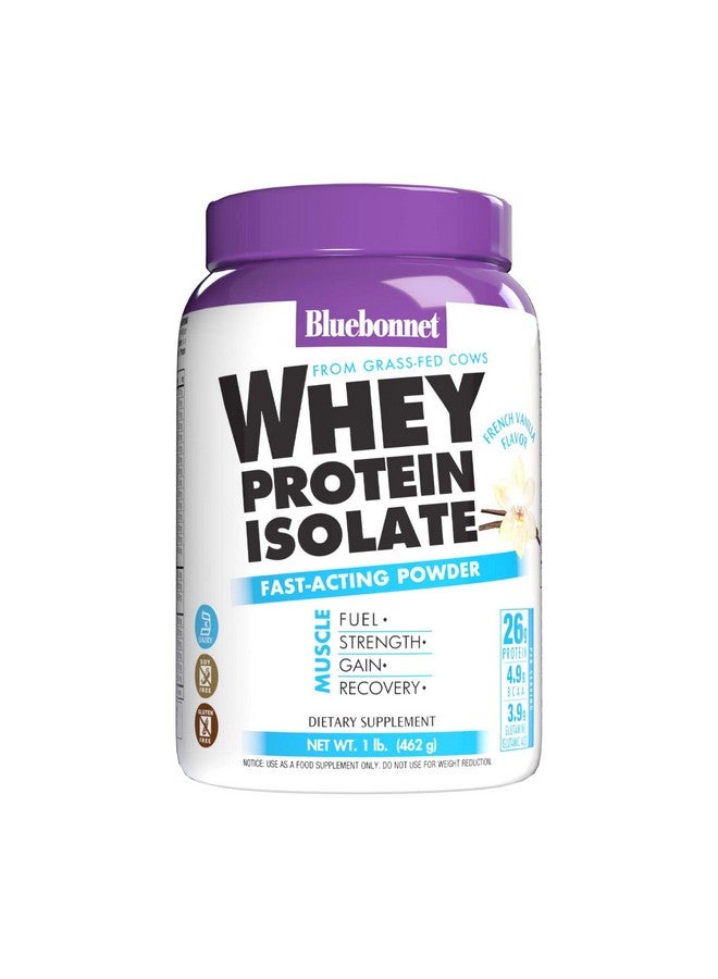 Bluebonnet Nutrition Whey Protein Isolate Powder, 14 Serving, Vanilla, 1 lb - Image 1