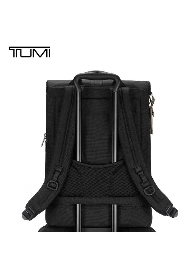 Tumi Fremont Men's Nylon Backpack, Fashionable Business Daily Commute Backpack, Laptop Bag, Black, Summer Travel - Image 5