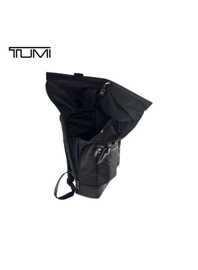 Tumi Fremont Men's Nylon Backpack, Fashionable Business Daily Commute Backpack, Laptop Bag, Black, Summer Travel - Image 1