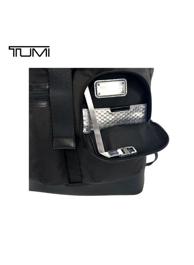 Tumi Fremont Men's Nylon Backpack, Fashionable Business Daily Commute Backpack, Laptop Bag, Black, Summer Travel - Image 4