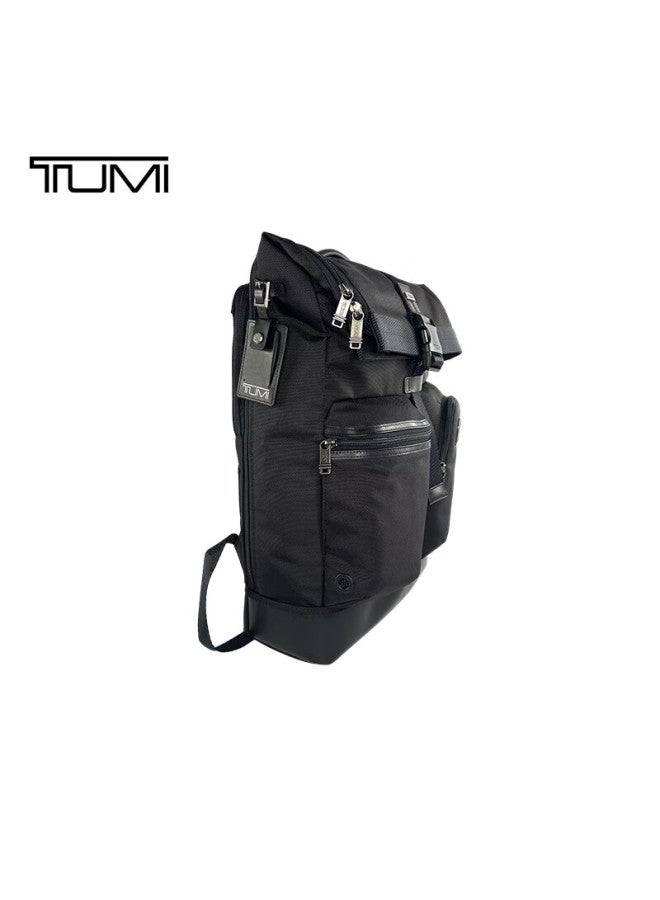 Tumi Fremont Men's Nylon Backpack, Fashionable Business Daily Commute Backpack, Laptop Bag, Black, Summer Travel - Image 2
