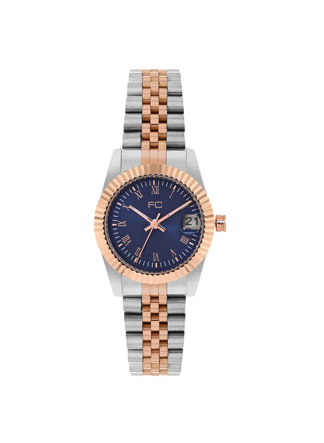 فرنش كونكشن 32mm Women's Quartz Watch with Blue Dial