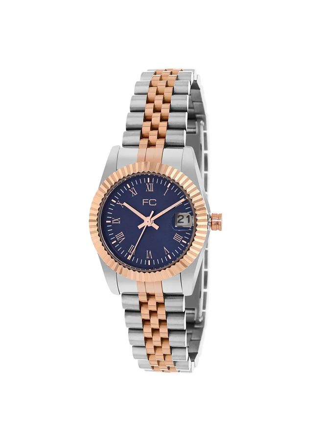 فرنش كونكشن 32mm Women's Quartz Watch with Blue Dial