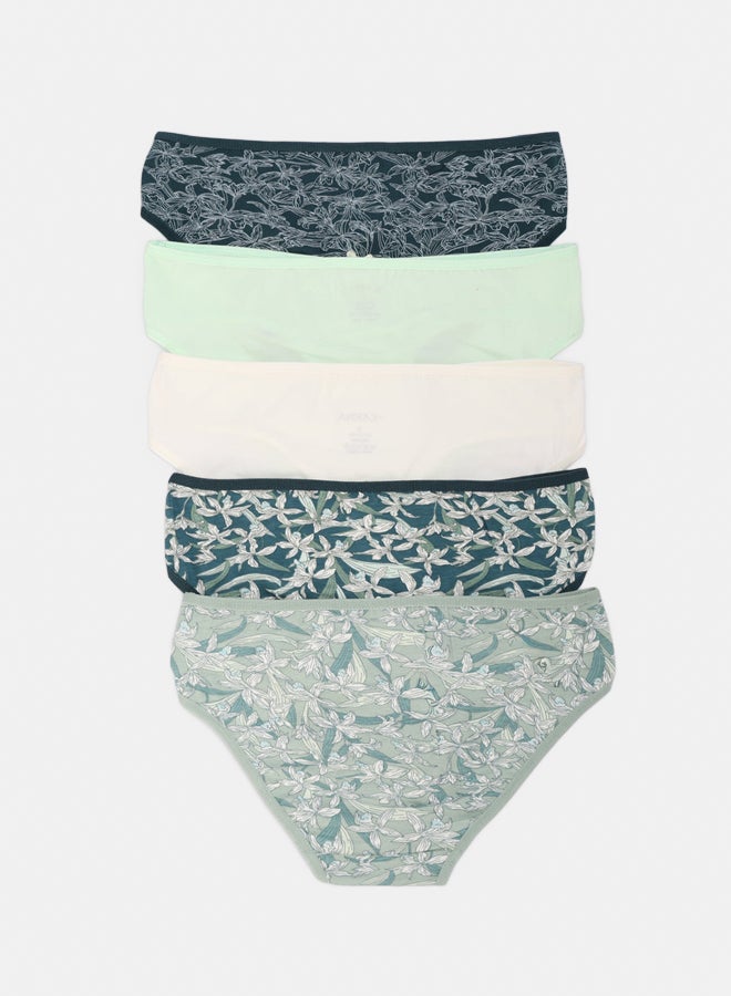 Carina عبوة من 5 سراويل بيكيني ملونة - Image 2
