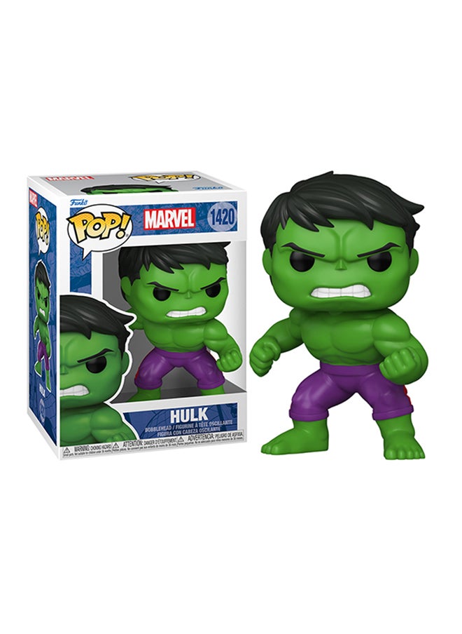 Funko Pop! Marvel: Marvel New Classic - Hulk, Collectable Vinyl Figure - Gift Idea - Official Merchandise - Toys for Kids & Adults - Movies Fans - Model Figure for Collectors and Display - 82498 3.75 inches  - Image 1