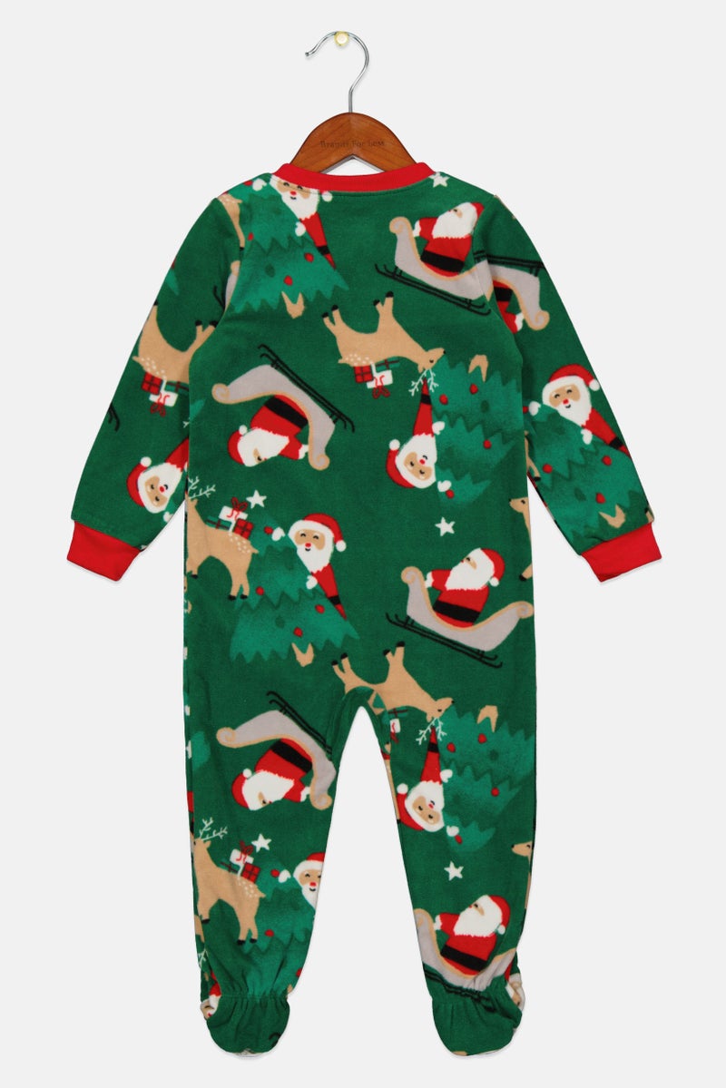 carter's بدلات رومبر مطبوعة للأولاد الصغار، أخضر - Image 2