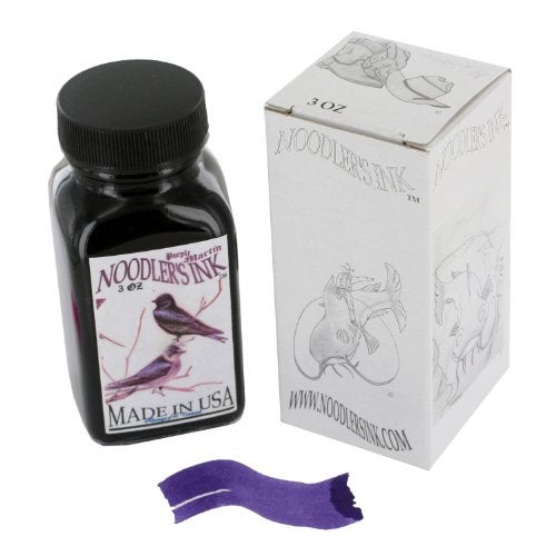 Noodler's Fountain Ink, 3 oz Bottle, Purple Martin (19041) - Image 5