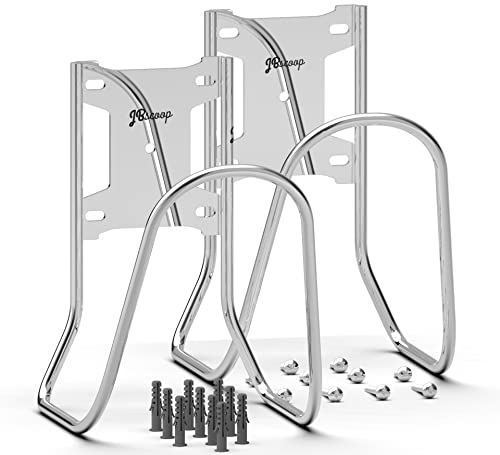 JBscoop Large Stainless Steel Hose Holder, Heavy Duty Hose Hanger (2) - Image 1