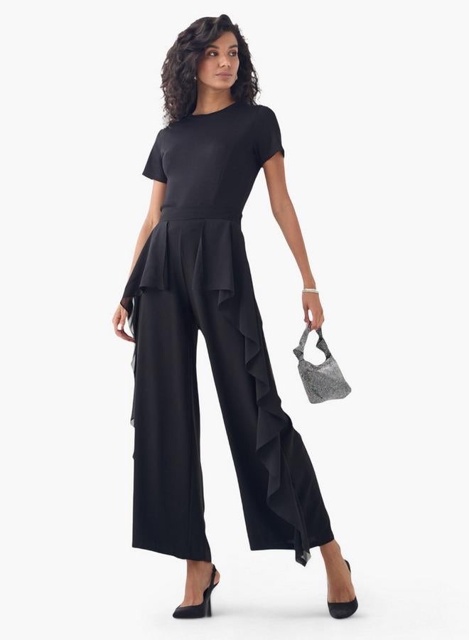 تواكستريمز بنطلون واسع الساقين بخصر مطاطي من تو إكستريمز - Image 2