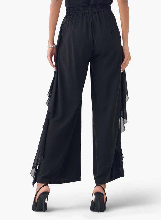 تواكستريمز بنطلون واسع الساقين بخصر مطاطي من تو إكستريمز - Image 3