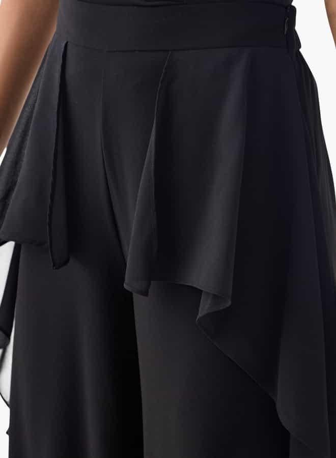 تواكستريمز بنطلون واسع الساقين بخصر مطاطي من تو إكستريمز - Image 4