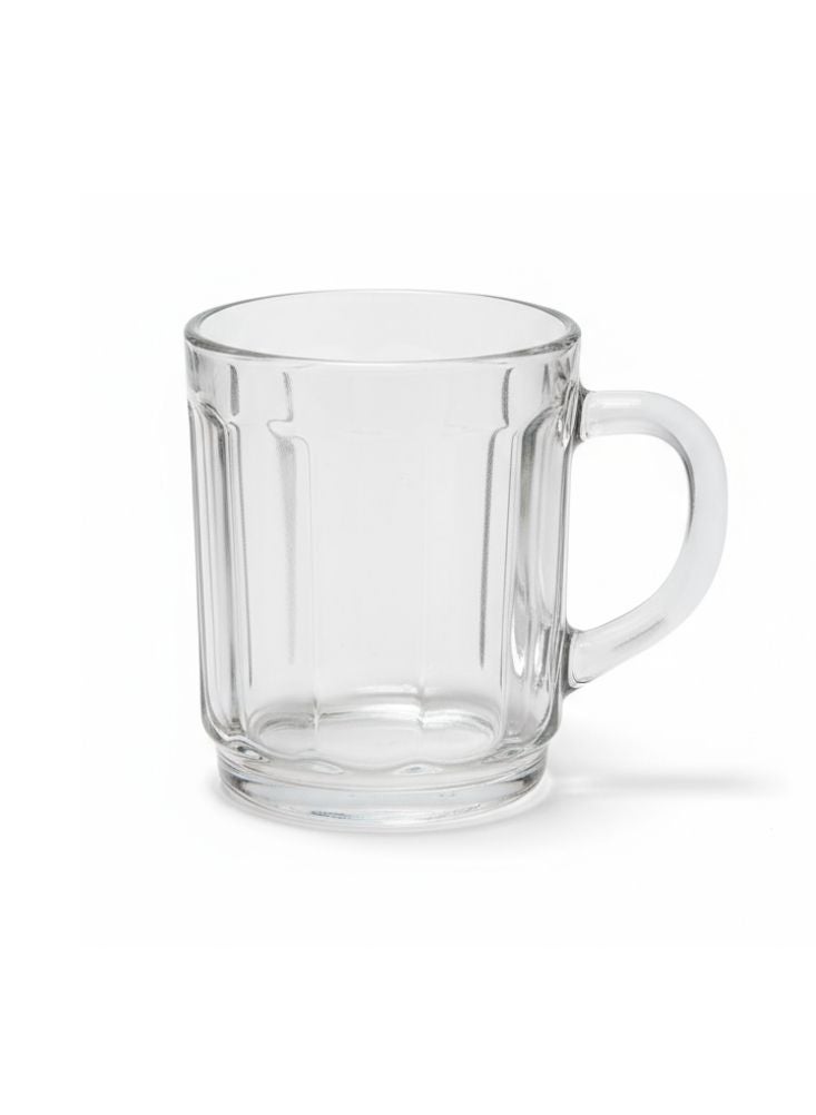 Premium Italian Latte Glass Mug – Thick Clear Glass with Handle for Gourmet Coffee - Image 2