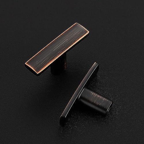 Ravinte Decor 25 Pack Cabinet Handles Single Hole Curved Cabinet Knobs Oil Rubbed Bronze Drawer Pulls for Kitchen Cupboard Solid Pulls for Dresser Drawer Arch Hardware - Image 3