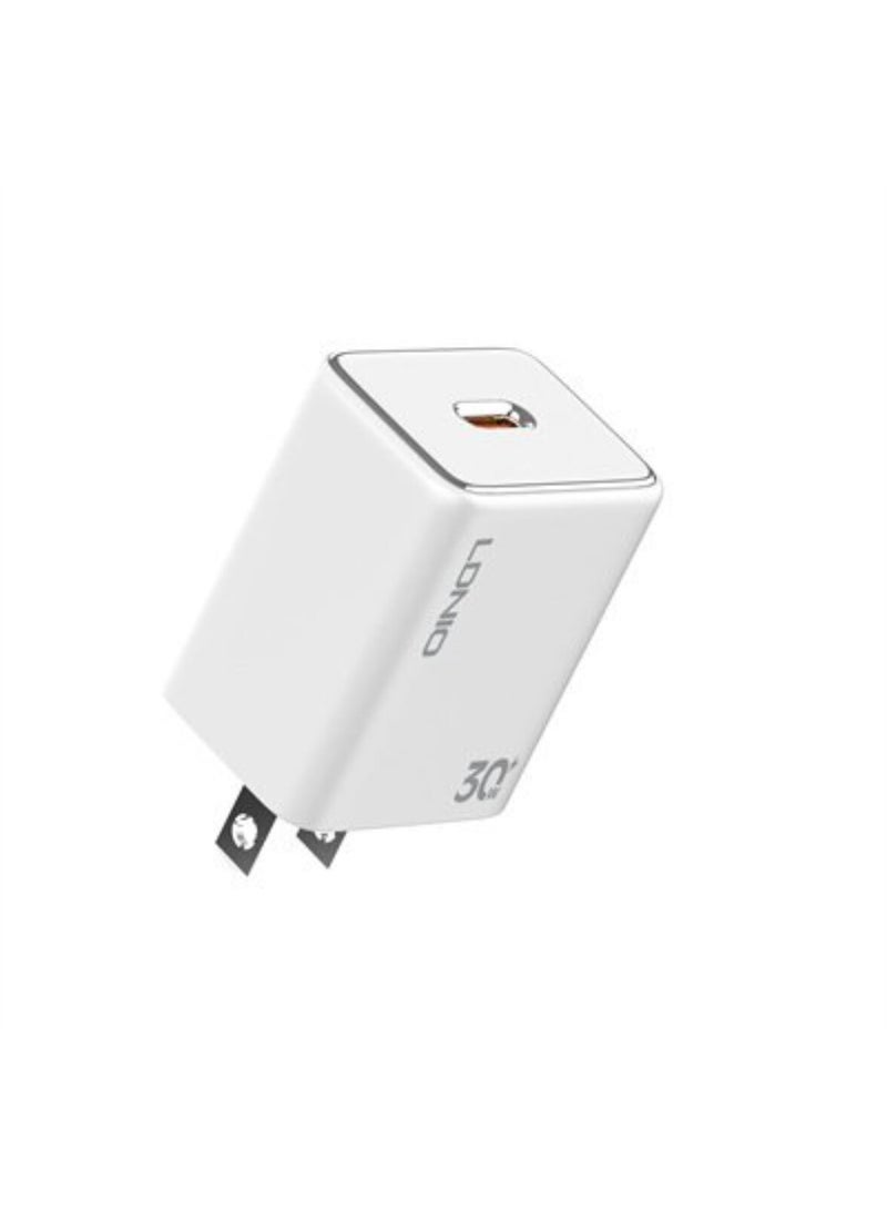 لدنيو شاحن منزلي Ldnio A1508C C-C، حل USB-C عالي الطاقة للاتحاد الأوروبي لشحن الأجهزة المتقدمة 30 وات، TYPE-C، PD شاحن منزلي Ldnio A1508C C-C، حل USB-C عالي الطاقة للاتحاد الأوروبي لشحن الأجهزة المتقدمة 30 وات، TYPE-C، PD أبيض - Image 2