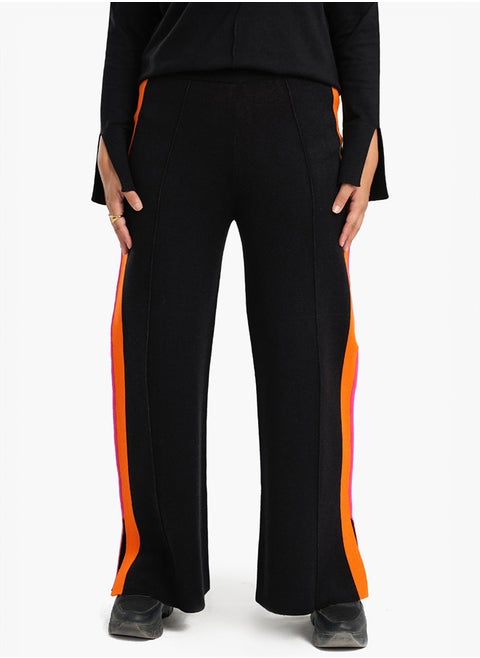 Lounge Pants with Color Block