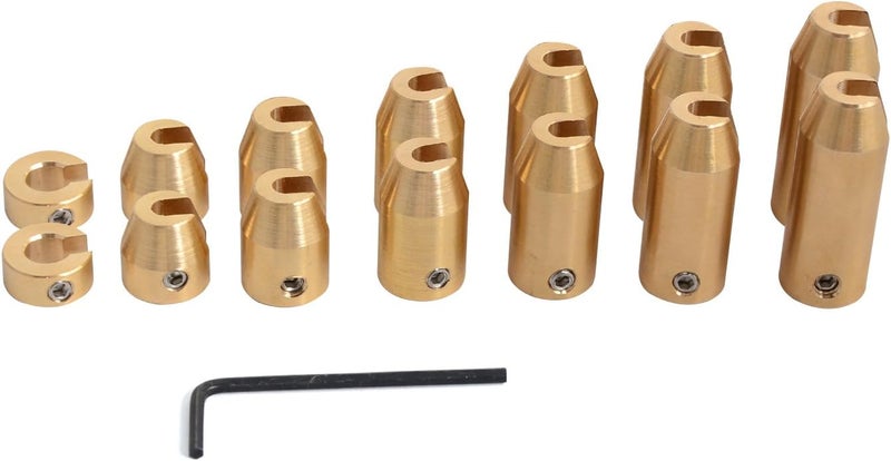 NICECNC Motorcycle 14 Pack Reusable Brass Wheel Spoke Balance Weights Refill Kits for Super Moto, Dual Sport, Metric Cruisers, Vintage, or Any Other Spoked Wheels - Image 4