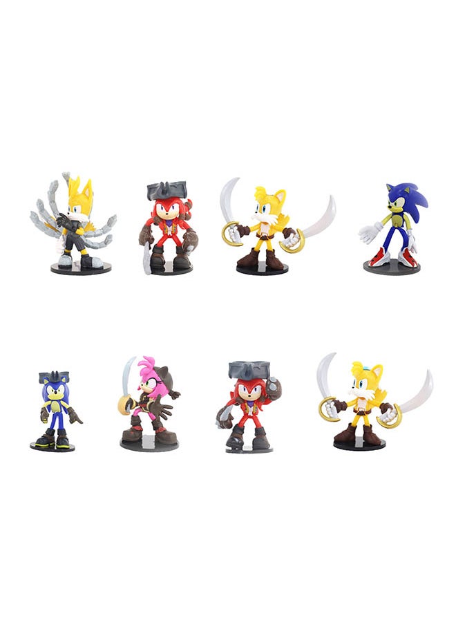SONIC Figure Action 3-Inches, 4-in-1 Pack, Assorted 1 Piece (Style & Color May Vary) | Collectible Figure | Action Figure | Perfect Gift for Kids and Collectors  - Image 1