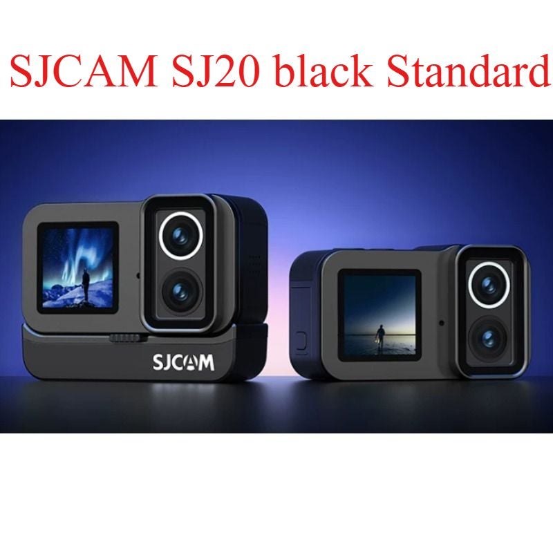 Sjcam SJ20 Dual Lens Action Camera 4K Waterproof Underwater 8 Hour Recording Black - Image 1