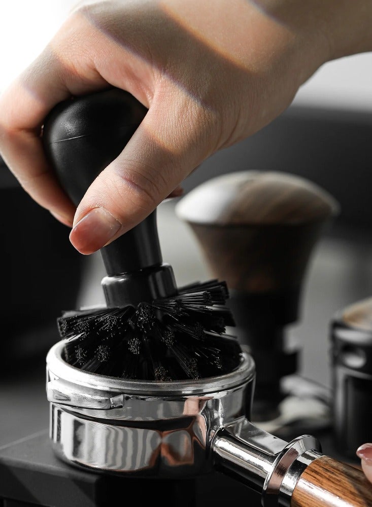 ام اتش دابيلو - ثري بومبار فرشاة تنظيف سلة الفلتر وحامل الفلتر، مصنوعة من مادة النايلون ABS، باللون الأسود - 58 مم - Image 5