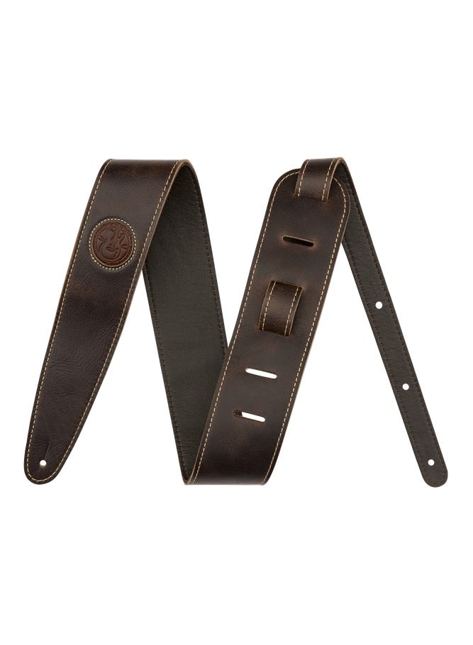 Fender 0990650102 Acoustasonic Medallion Strap, Espresso - Image 4